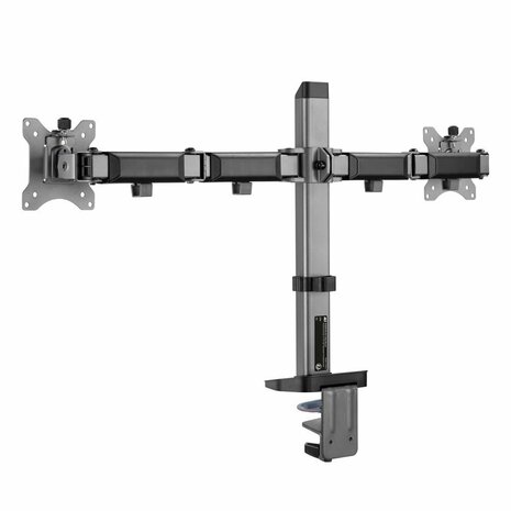 ACT AC8336 | Verstelbare Monitor-bureaubeugel | Tot 32" | Max 9kg | VESA 100x100 | 2 Monitoren