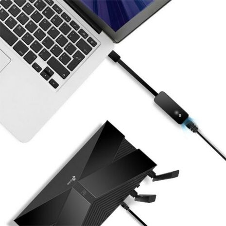 TP-Link UE306 | USB 3.0 naar Gigabit Ethernet Netwerkadapter | 1000 Mbps | Inklapbaar & Draagbaar