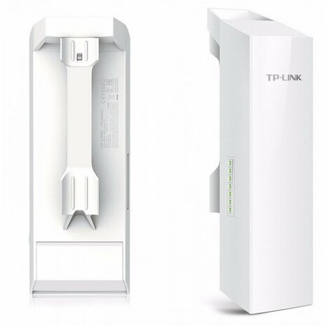 TP-Link CPE210 | WiFi 4 Outdoor Access Point | 300 Mbit/s | Passief PoE (met Adapter) | Inclusief Mastmontagebeugel