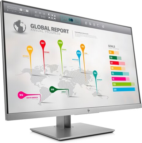 HP EliteDisplay E273q| Quad HD| DP, HDMI, USB-C| 27"