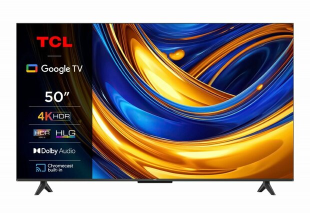 TCL 50P61B 50&quot; | 4K Ultra HD LED Smart TV | Google TV + Wifi | HDR10 | 60Hz