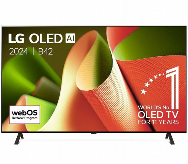 LG OLED65B4ELA.AEU | 65&quot; 4K Ultra HD OLED Smart TV | WebOS | Dolby Vision | 120Hz | Perfect Black