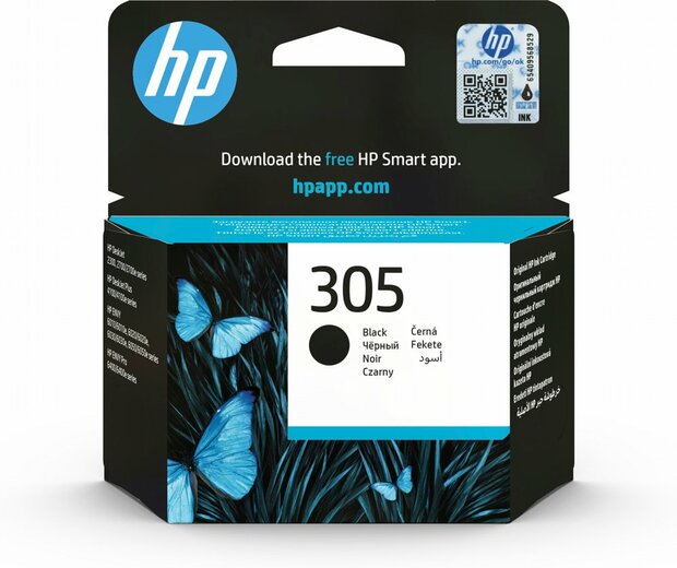HP 305 | Originele Zwarte Inktcartridge