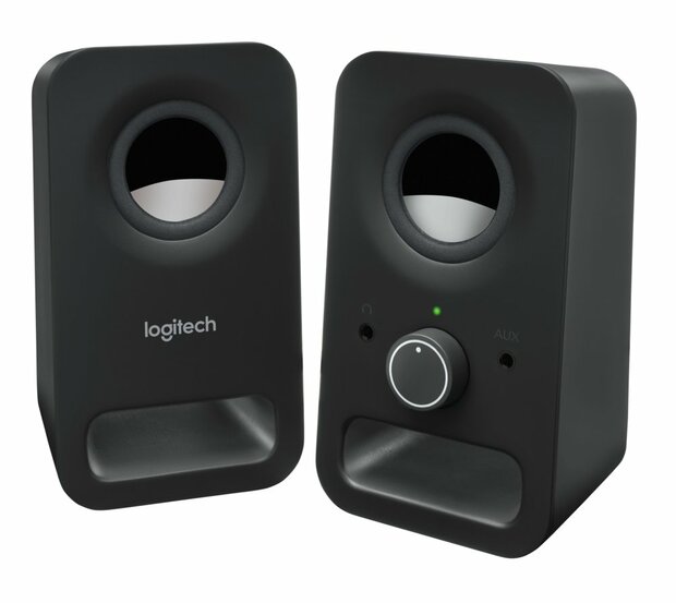 Logitech Z150 | 2.0 Luidsprekerset | 3W RMS | Helder Stereogeluid | Zwart