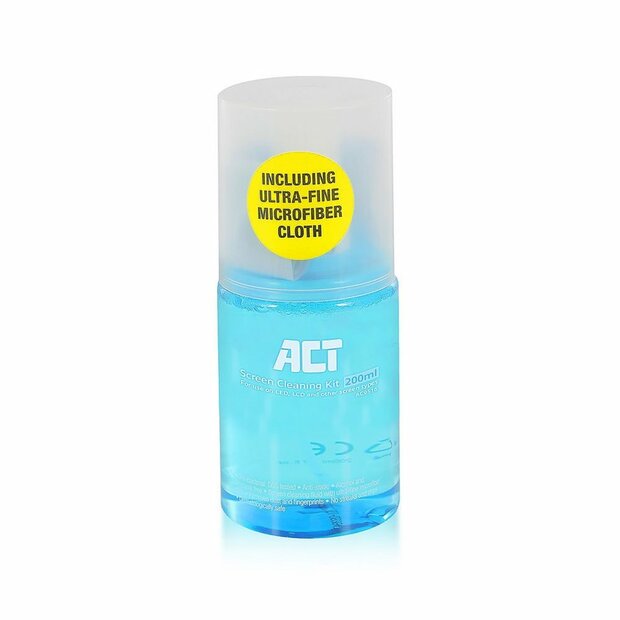 ACT AC9516 Schermreiniger inclusief Microvezel Doekje | 200ml
