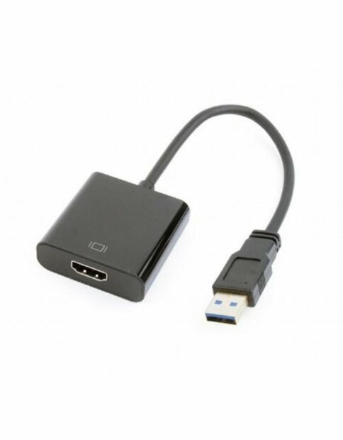Gembird grafische adapter | USB naar HDMI | 1920 x 1080 pixels | Zwart | A-USB3-HDMI-02