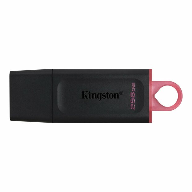Kingston DataTraveler Exodia | 256GB USB-A 3.2 Flash Drive | Zwart