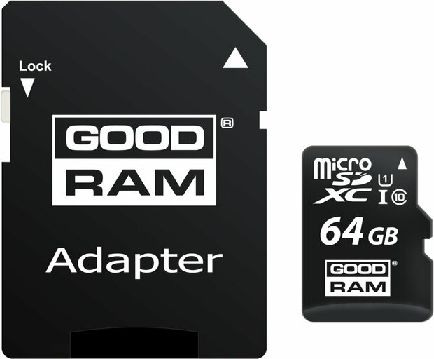 Goodram M1AA | MicroSDXC | 64GB | Class 10 | UHS-I U1