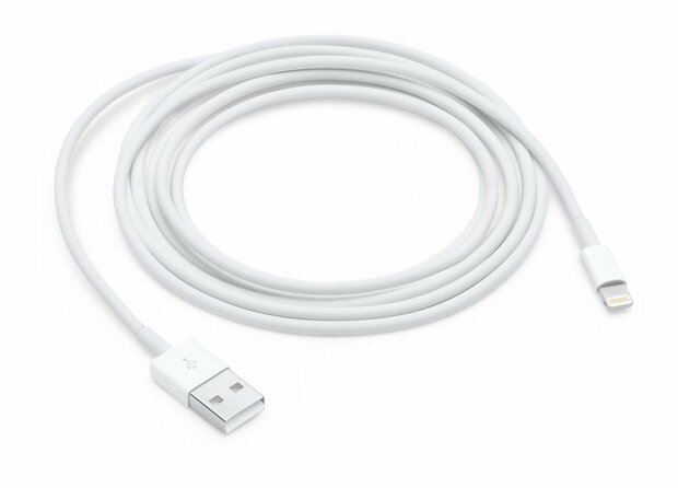 Apple kabel | Lightning naar USB-A | 2 m | Wit
