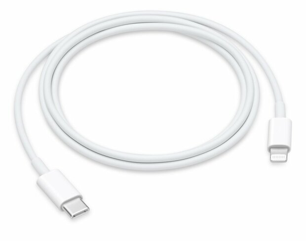 Apple kabel | USB-C naar Lightning | 1 m | Wit | MM0A3ZM/A
