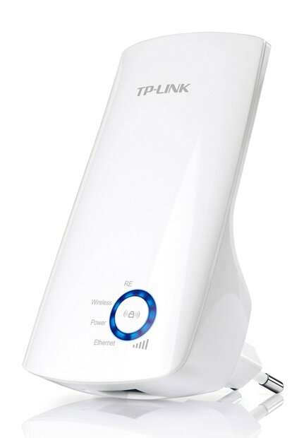 TP-Link TL-WA850RE | Wi-Fi 4 Range Extender | Single-band | 300 Mbps | 10/100 Mbps Ethernet | Wit