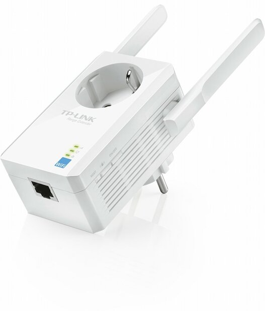 TP-Link TL-WA860RE | Wi-Fi 4 Range Extender | Single-band 2,4 GHz | 300 Mbps | 10/100 Mbps Ethernet | Wit