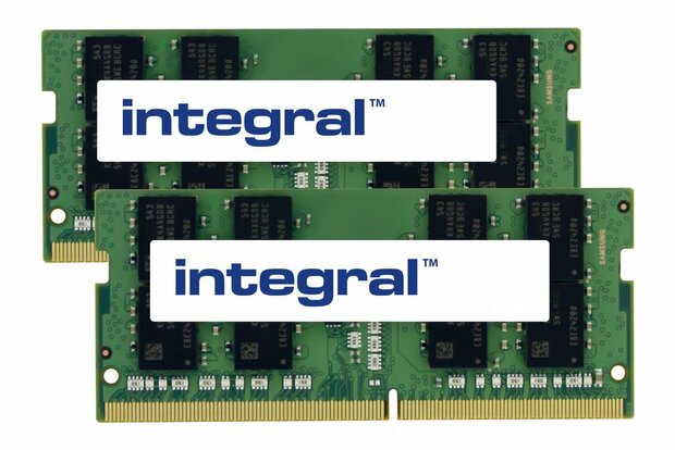 Integral | 16GB 2&times;8GB DDR4 | 3200MHz | SODIMM | CL22 | Geheugenmodule | RAM
