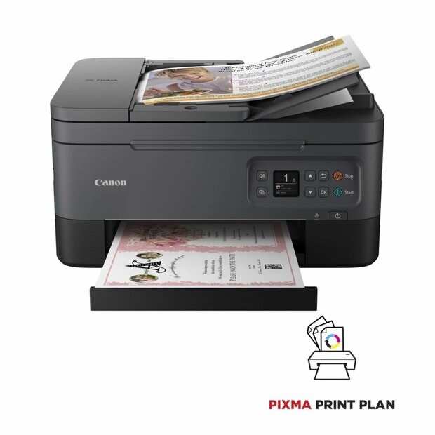 Canon Pixma TS7450i AiO Inkjetprinter | 4800 x 1200 DPI | Wifi | Kleur | ADF