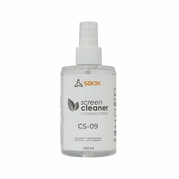 SBOX CS-09 Schermreiniger Spray | 200ml