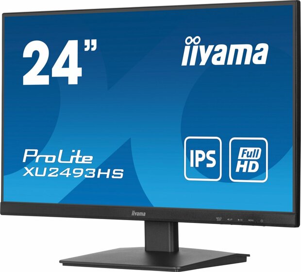 iiyama ProLite XU2493HS-B6 24&#039;&#039; | 1920x1080 IPS | 100Hz | 1ms MPRT | Randloos Design | Full HD Monitor