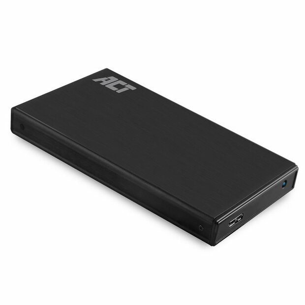 ACT AC1200 | USB 3.0 2.5&quot; HDD/SSD Behuizing | Zwart | Opslagstations