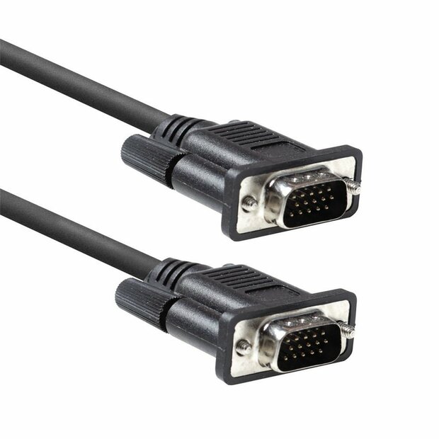 ACT AC3510 | 1,8 m VGA (D-Sub) Kabel | Zwart
