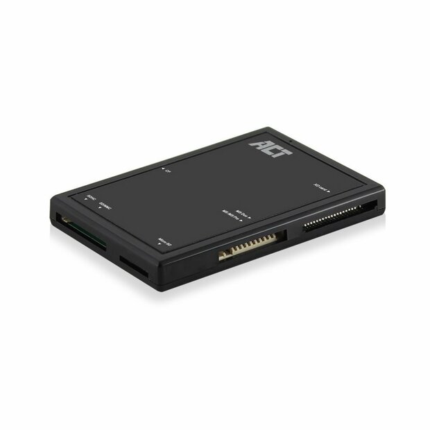 ACT AC6370 | USB 3.2 Gen1 Geheugenkaartlezer | Type-A | Zwart