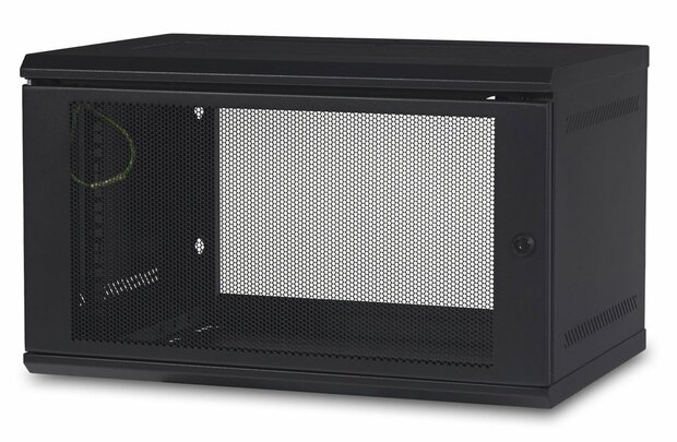 APC NetShelter WX AR106 | 6U 19&quot; Patchkast | Wandmontage | Ongemonteerd | 400mm diep