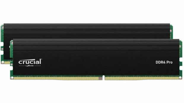 Crucial Pro | 32GB 2x16GB DDR4 | 3200MHz | DIMM | CL22 | Geheugenmodules | RAM
