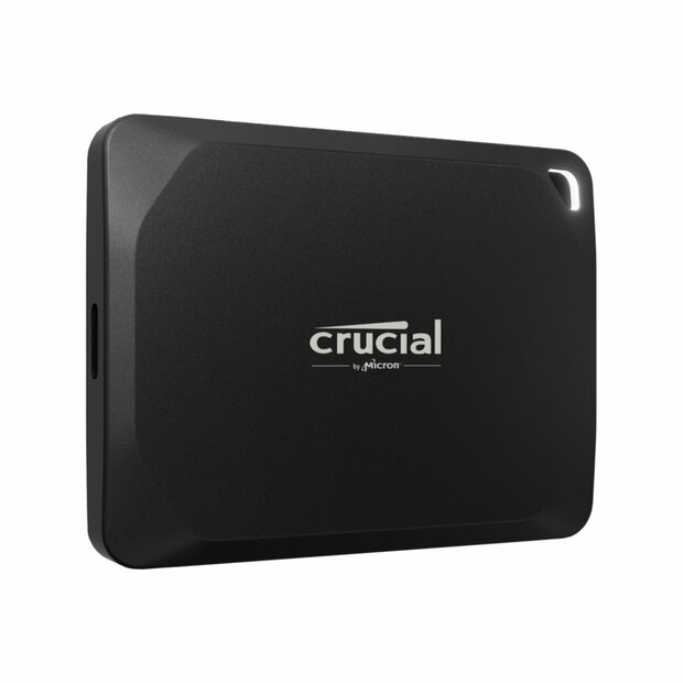 Crucial X10 Pro | Externe SSD | 1TB | USB 3.2 Gen 2x2 | 2.100MB/s | IP55 | Zwart | Compact &amp; Robuust