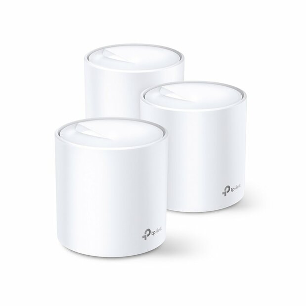 TP-Link Deco X20 (3-pack) | Dual-band WiFi 6 Mesh Router | Gigabit Ethernet | AX1800