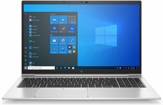 HP EliteBook 855 G8 | 15.6&quot; Full HD IPS | AMD Ryzen 3 Pro 5450U | 8GB RAM | 256GB SSD | Windows 11 Professional | Refurbished Silver