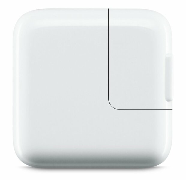 Apple MD836ZM/A USB‑oplader | 12W | Voor iPhone en iPad | Wit | Voor Binnengebruik