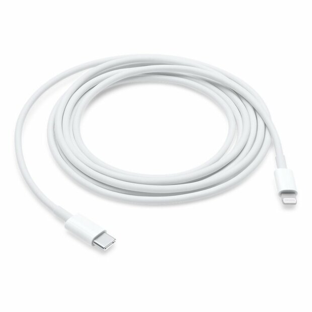 Apple kabel | USB-C naar Lightning | 2 m | Wit | MQGH2ZM/A