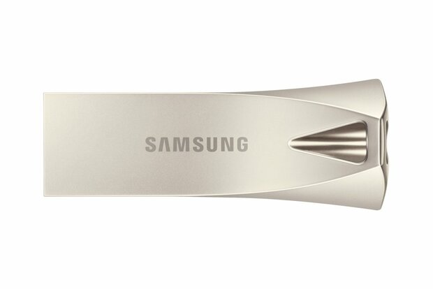 Samsung Bar Plus | 256GB USB-A 3.2 Flash Drive | tot 400 MB/s lezen | tot 110 MB/s schrijven | Zilver