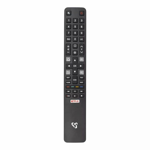SBOX RC-01406 | Afstandsbediening | Geschikt voor TCL TV&#039;s | Zwart