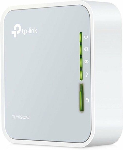 TP-Link TL-WR902AC | WiFi 5 Mini Router | Draadloos Dual-band (2,4 GHz / 5 GHz) | tot 733 Mbit/s