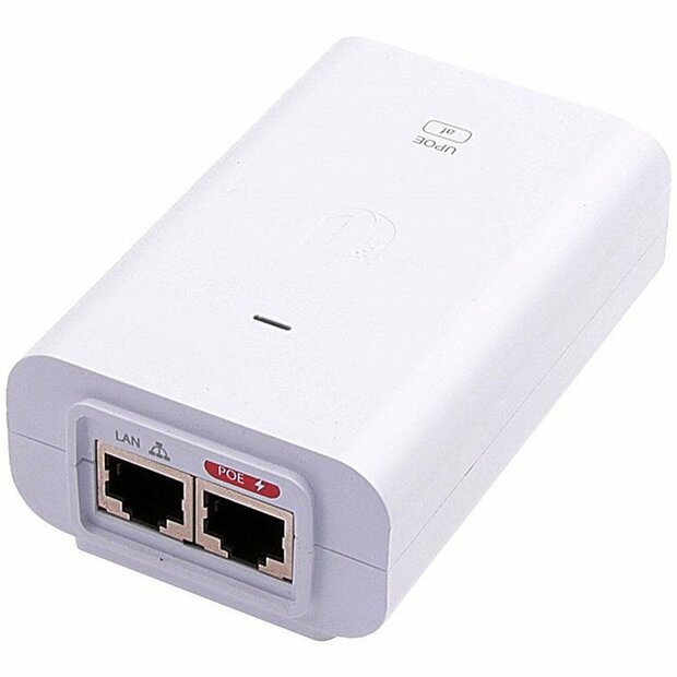 Ubiquiti Networks U-POE-AF | PoE Adapter &amp; Injector | 48V | 15.4W | Gigabit Ethernet