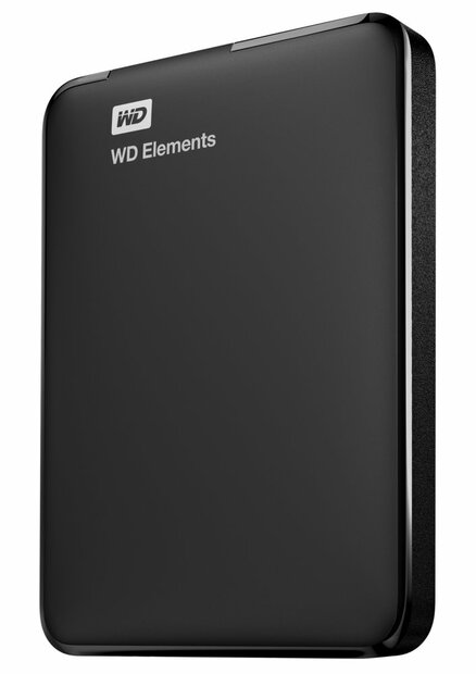 WD Elements Portable Externe Harde Schijf | 2TB | USB 3.2 | Zwart