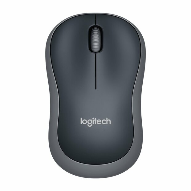 Logitech M185 | Draadloze Muis | Links- en Rechtshandig | RF | 4000 DPI | Swift Grey