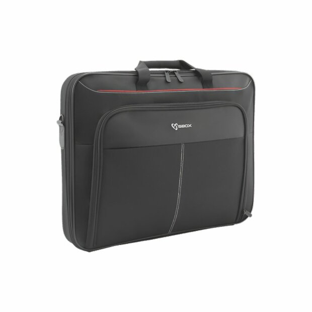 SBOX Hong Kong 17.3&quot; Laptoptas | Topload | Zwart