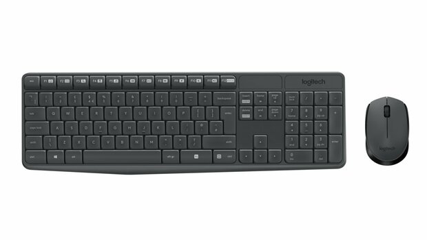 Logitech MK235 | Draadloze Muis en Toetsenbordcombo | QWERTY