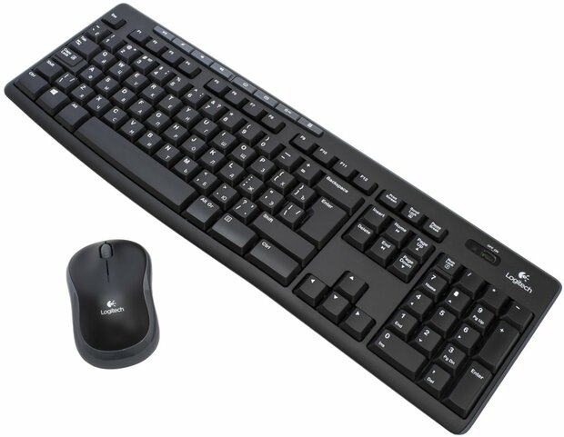 Logitech MK270 | Draadloze Muis en Toetsenbordcombo | QWERTY