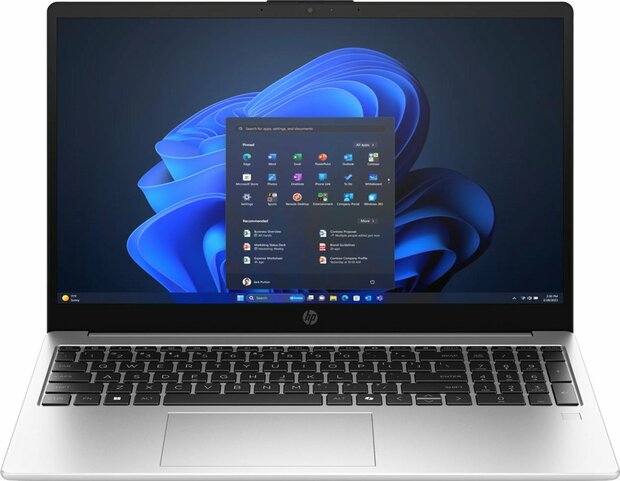HP 250R G10 | 15.6'' Full HD IPS | Intel Core 5 120U | 16GB RAM | 512GB SSD | W11 Pro | Grijs/Zilver