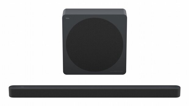 TCL A65K | 3.1.2 Dolby Atmos Soundbar | 460W | Draadloze Subwoofer | HDMI eARC | Bluetooth