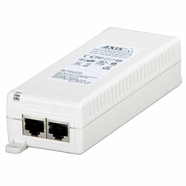 Axis T8120 Midspan 15W 1-Port | PoE Injector | IEEE 802.3af
