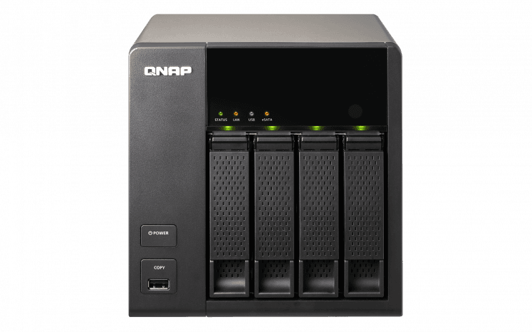 QNAP TS-469L NAS/Dual-Core 2.13GHz(Intel)/1GB DDR3/4 Bays
