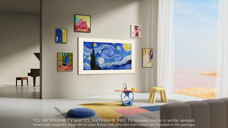 TCL NXTFRAME 65A300W | 65&quot; 4K Ultra HD QLED Smart TV | Google TV | Dolby Vision | 120Hz