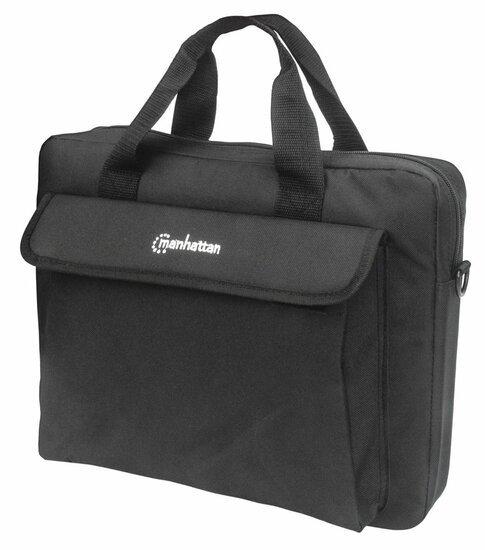 Manhattan 14.1&quot; Laptop Tas | Zwart