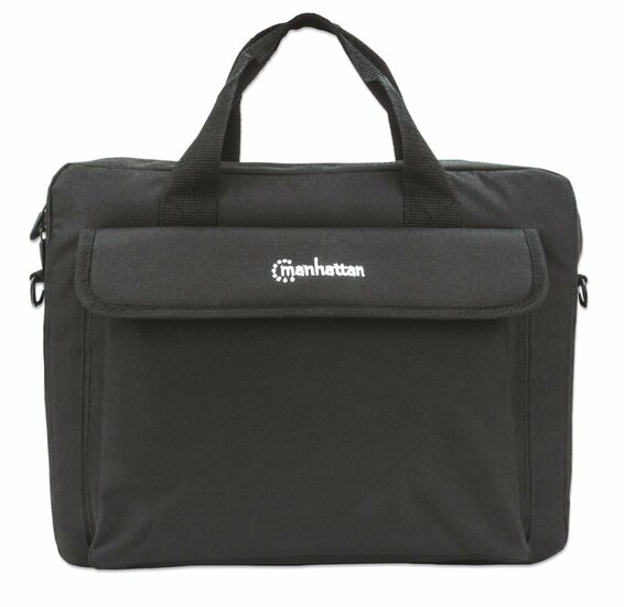 Manhattan 14.1&quot; Laptop Tas | Zwart