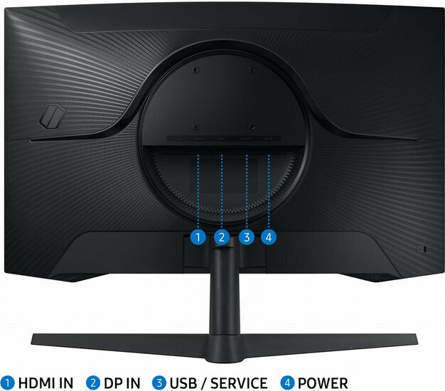Samsung Odyssey G5 LS27CG552EU 27&#039;&#039; | 2560x1440 VA | 165Hz | 1ms | Curved Gaming Monitor