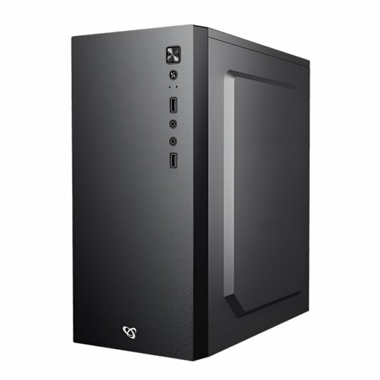 SBOX PCC-12 | Micro Tower Case | Zwart