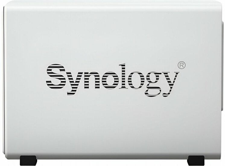 Synology DiskStation DS220J NAS 8TB | 2 Drive Bays | Inclusief 2 x 4TB HDD | 1x Gigabit Ethernet | Wit