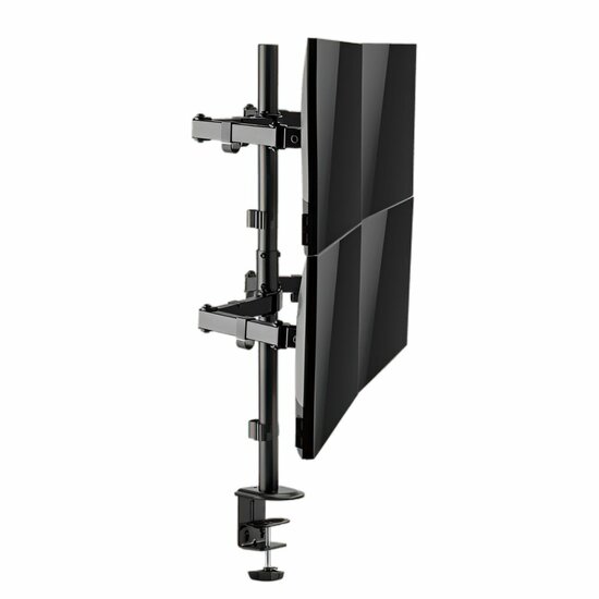 SBOX LCD-352/4-2 | Verstelbare Monitor-bureaubeugel | Tot 32&quot; | Max 9kg | VESA 100x100 | 4 Monitoren